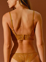 Brassière Décolletée Sunset Flowers Bretelles Fines