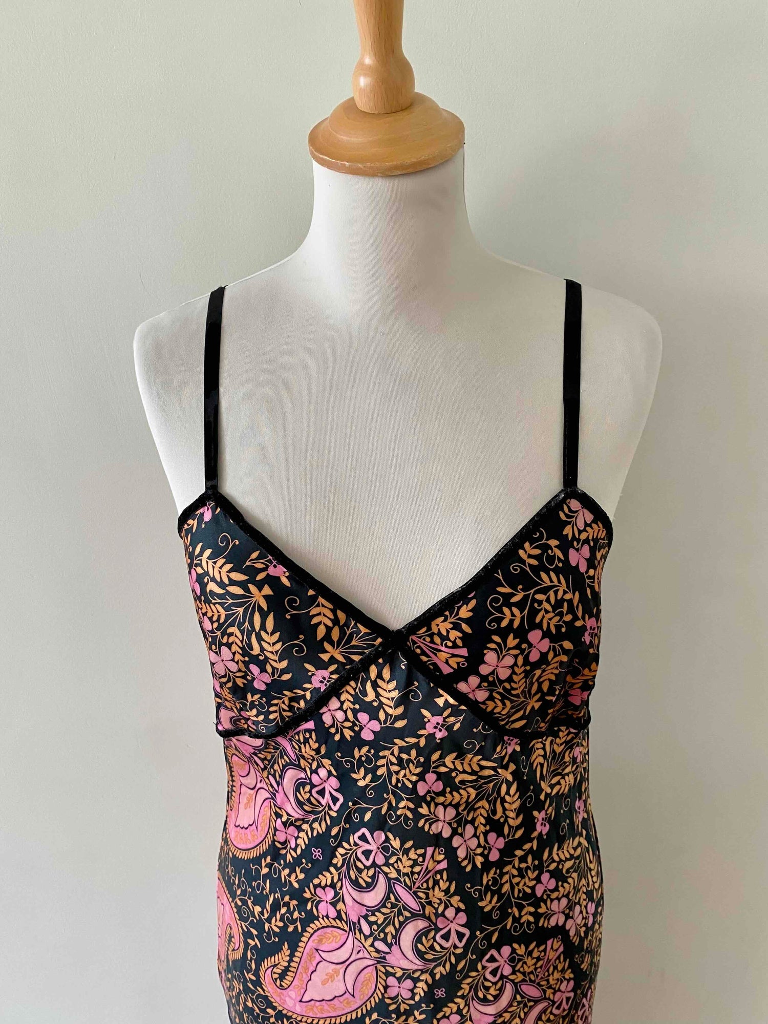 Robe nuisette en soie