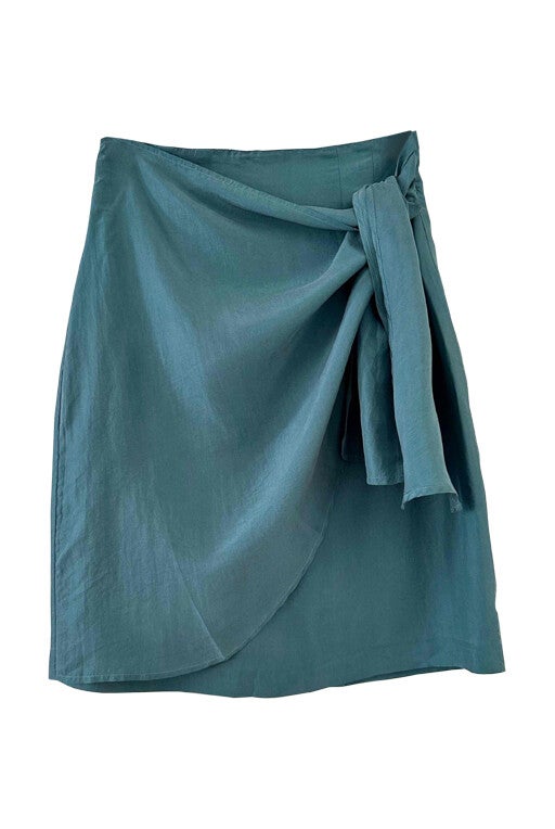 Silk skirt