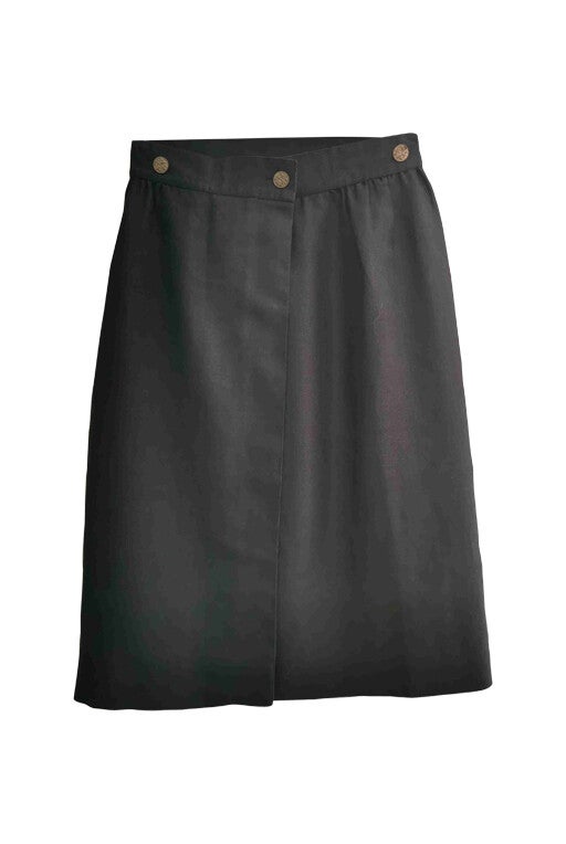 Courrèges wrap skirt