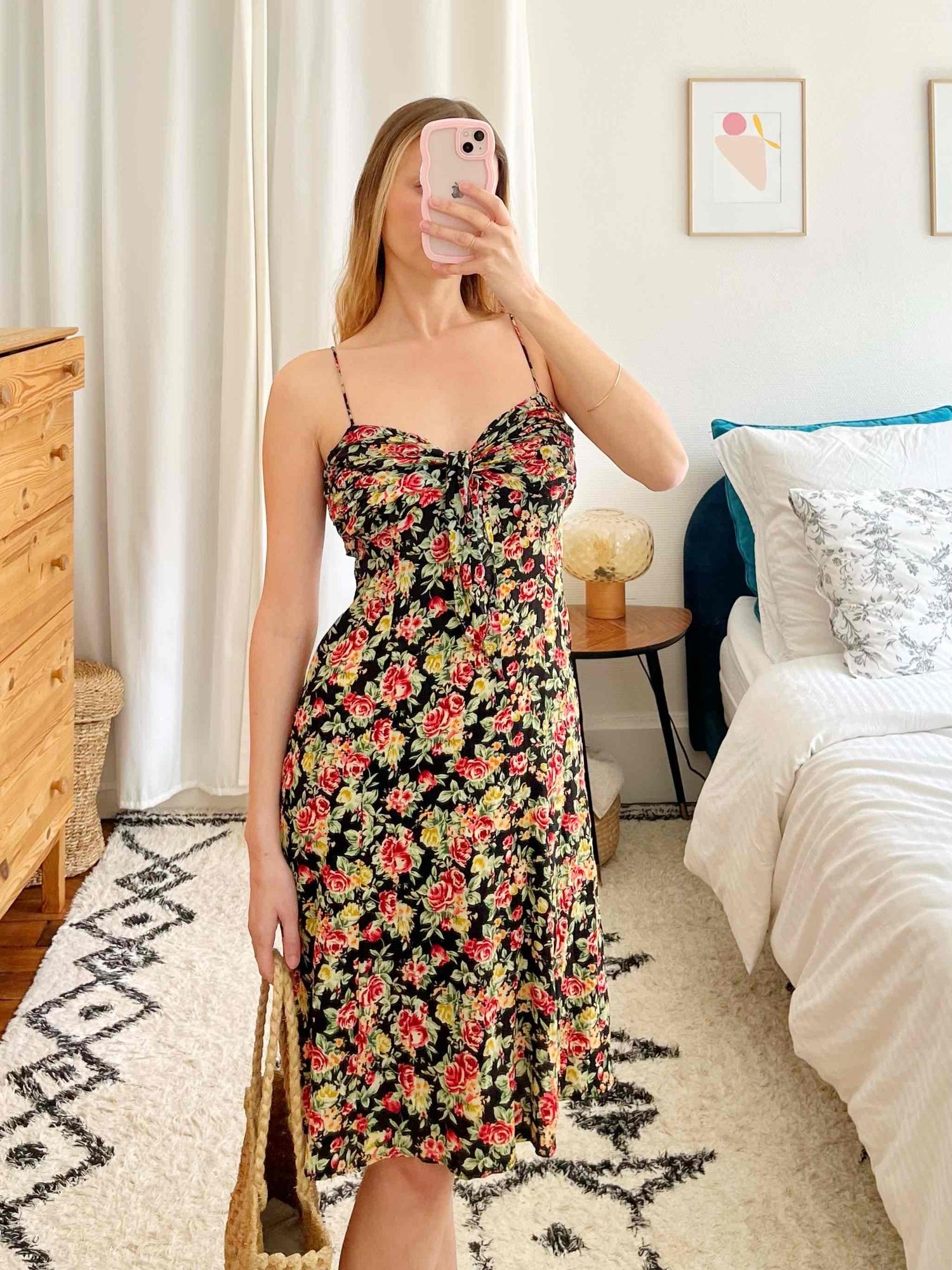 Robe à fleurs
