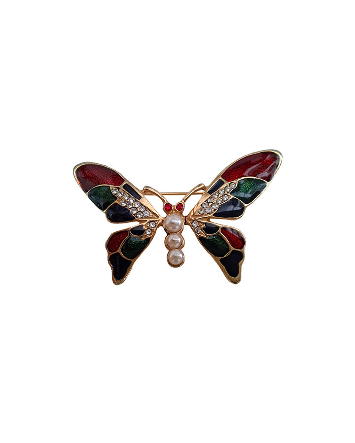 Broche Papillon  90's