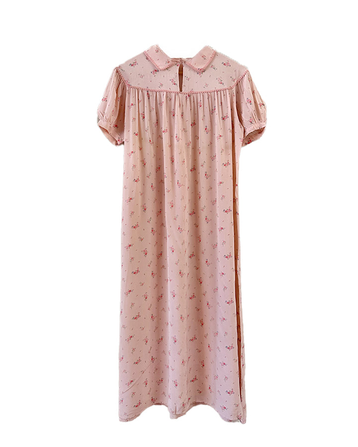 Robe nuisette en soie 60's