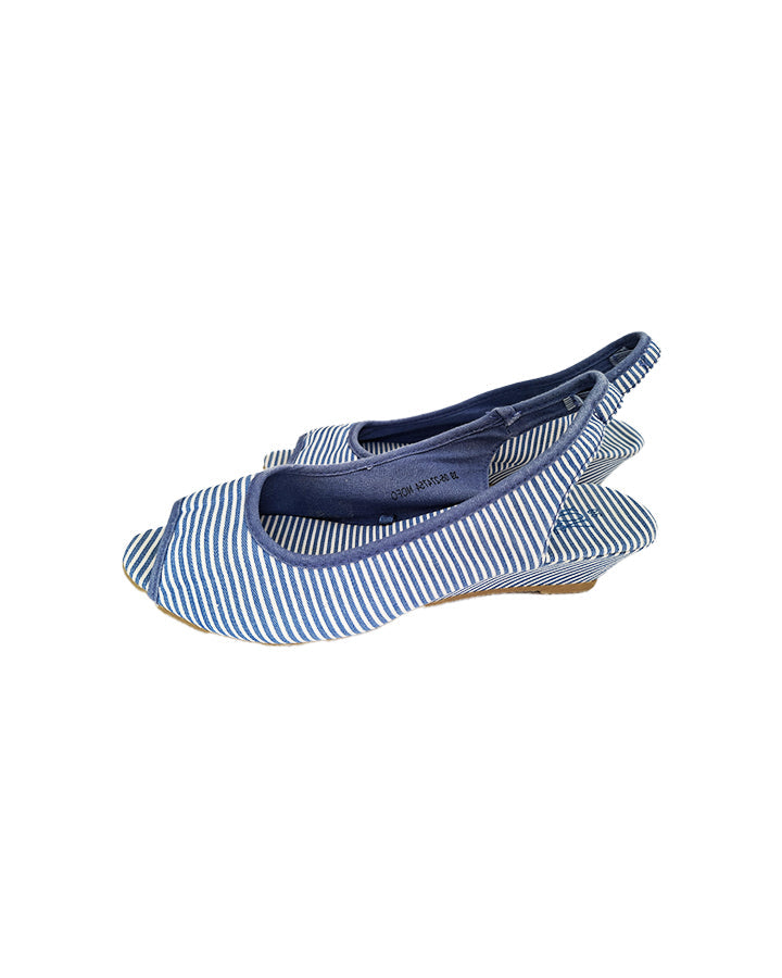 Sandales Compensées Peep Toe