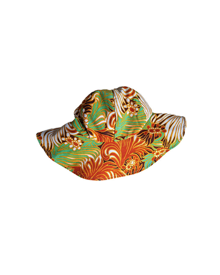 Bob à motif floral 70's