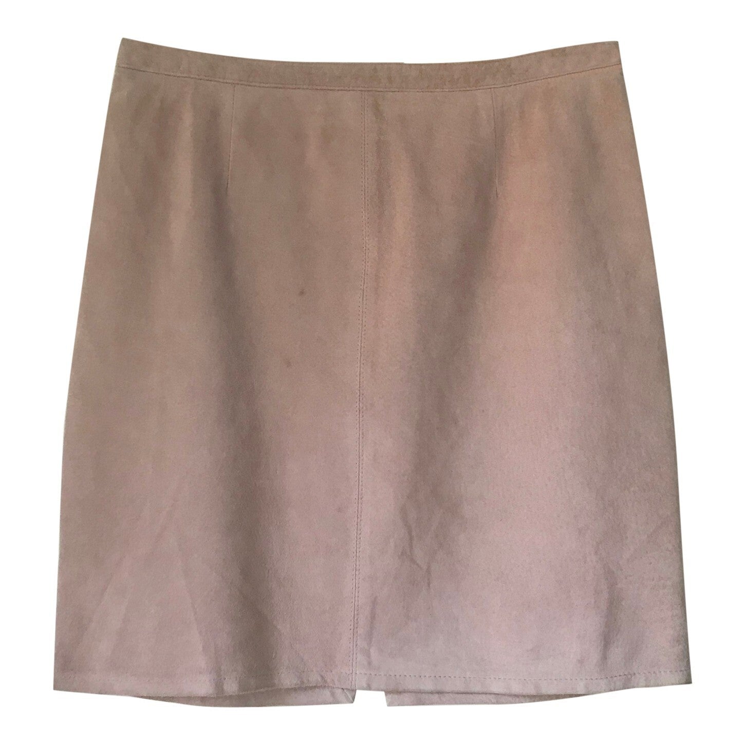 Suede skirt