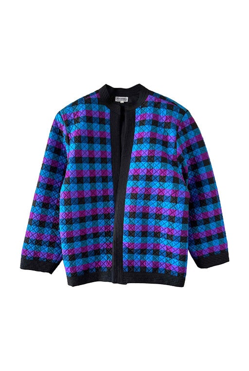 Veste matelassée en soie