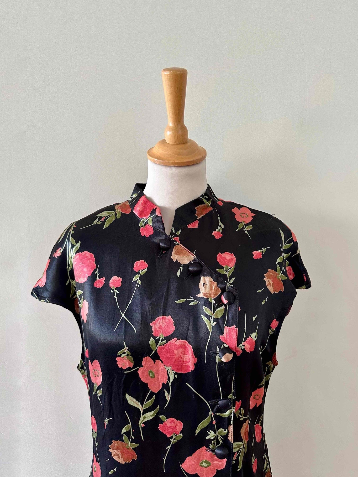 Asian floral dress