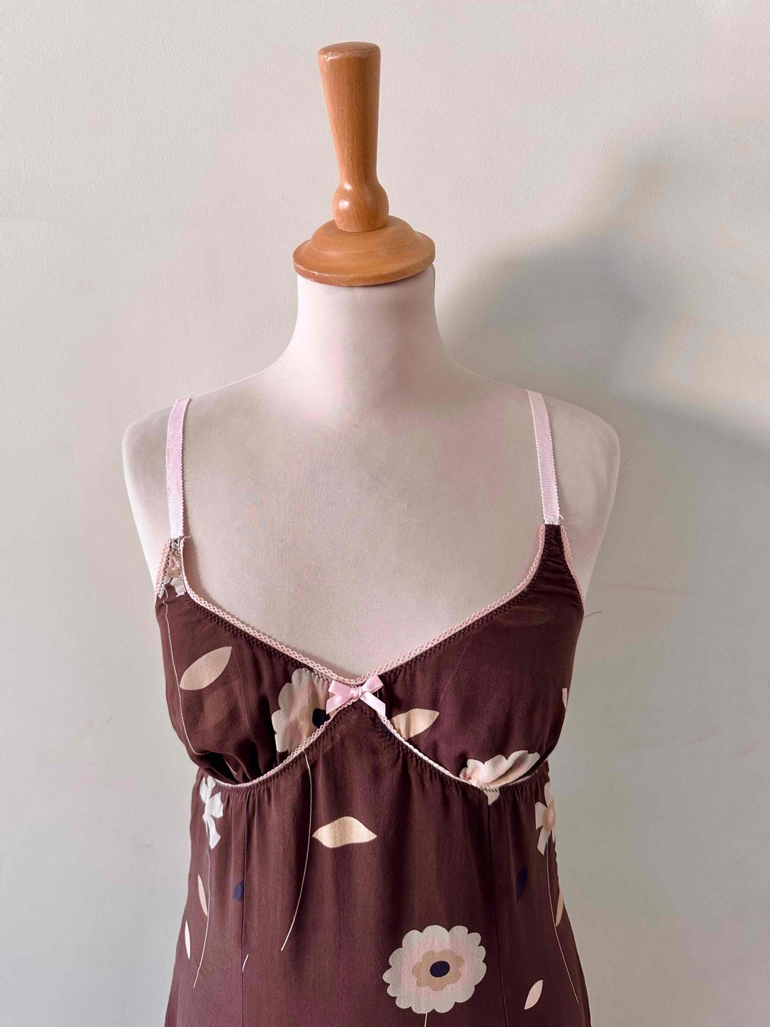 Robe nuisette soie