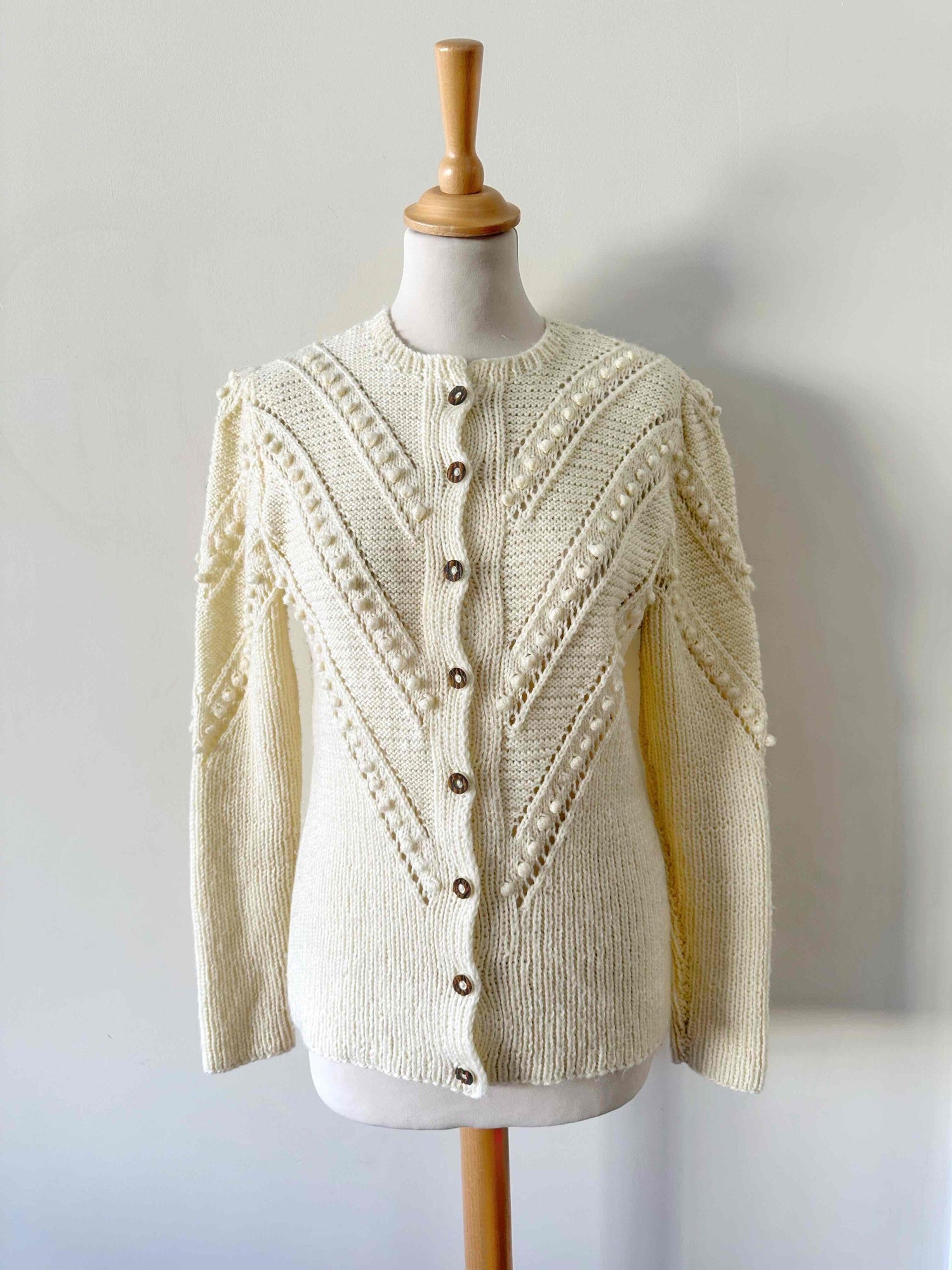 Wool cardigan