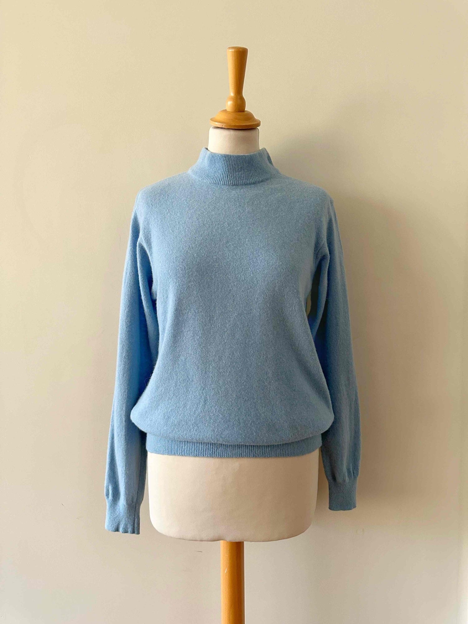 Wool turtleneck sweater