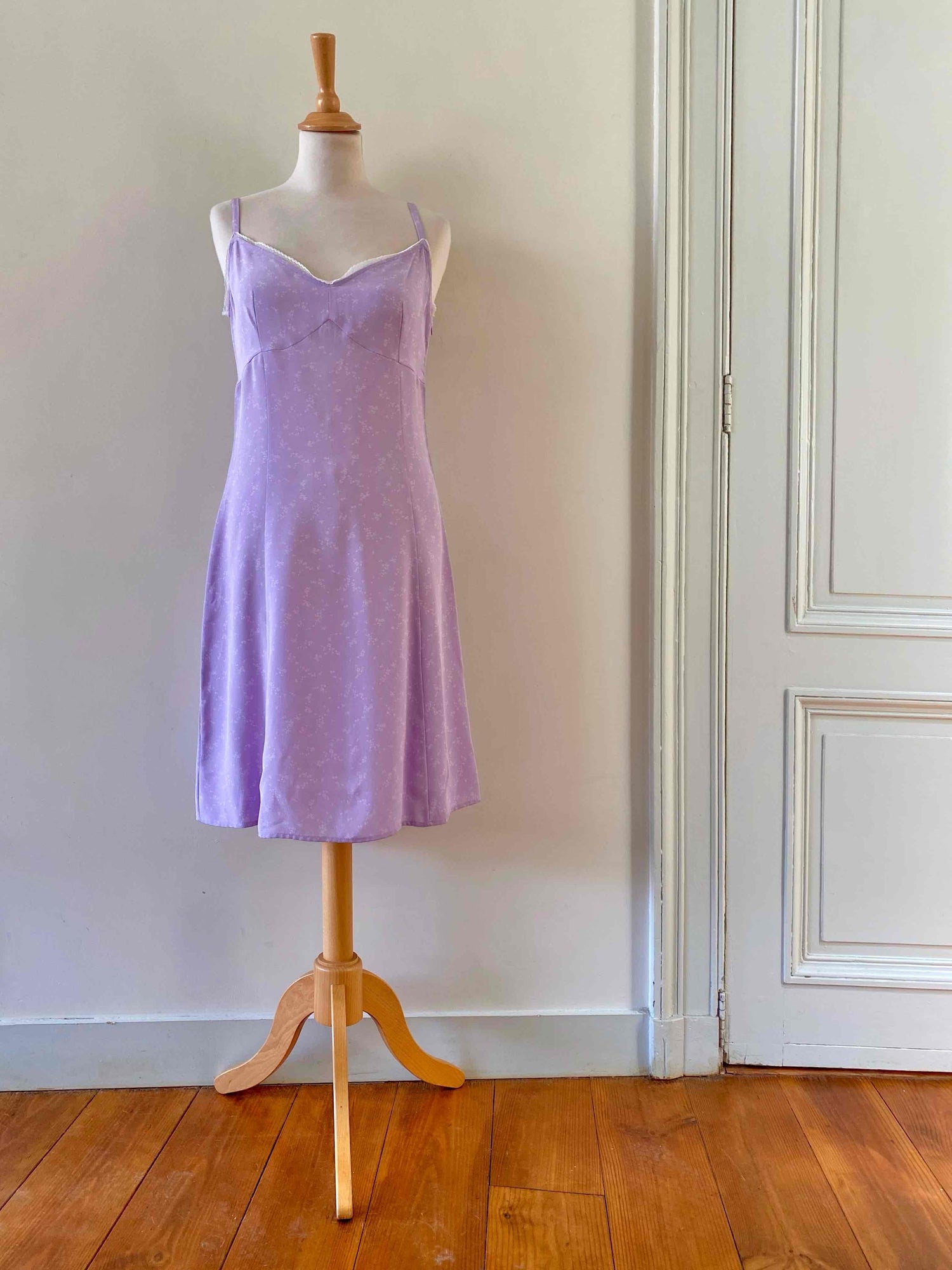 Floral print nightgown