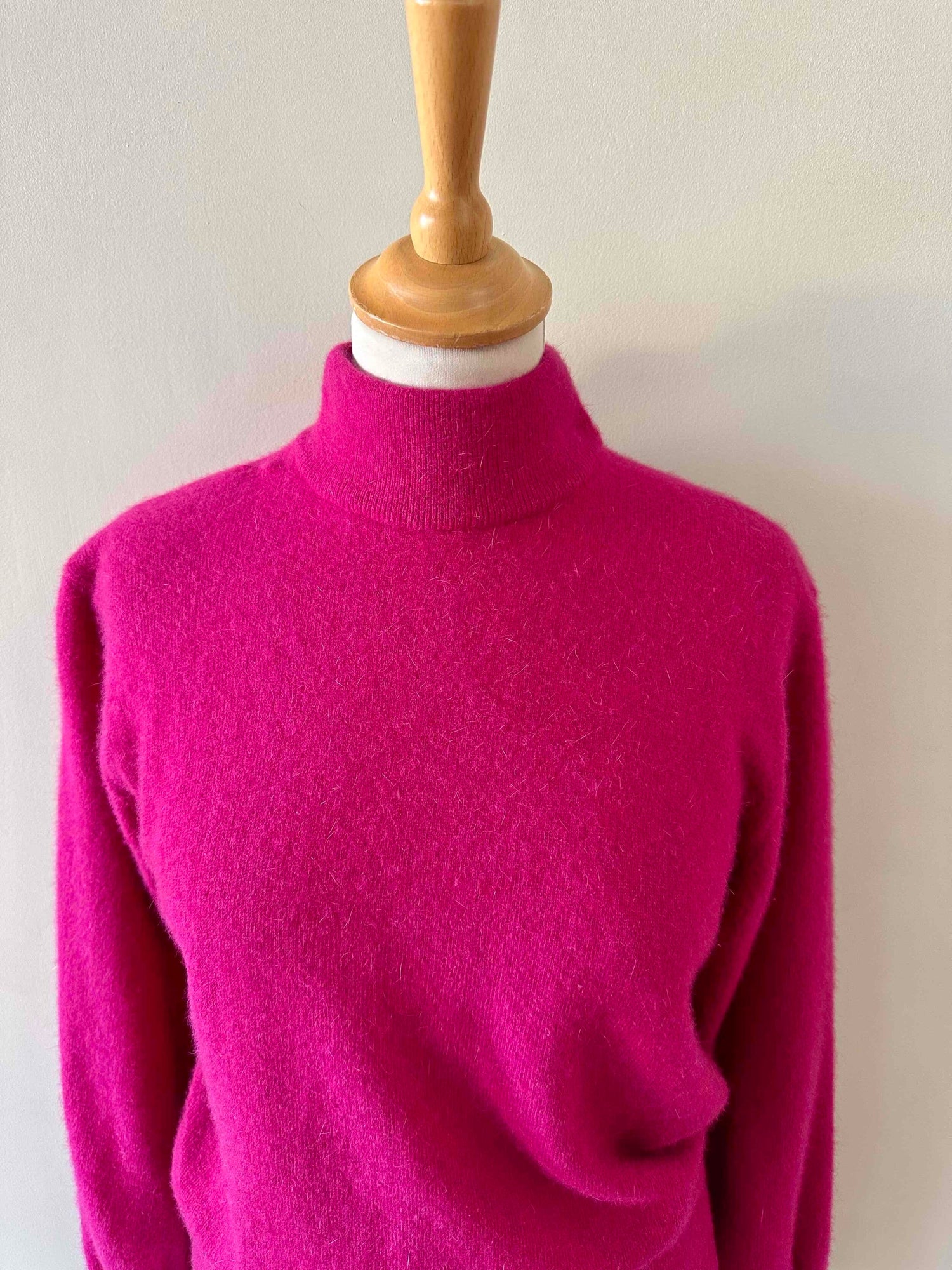 Wool turtleneck sweater