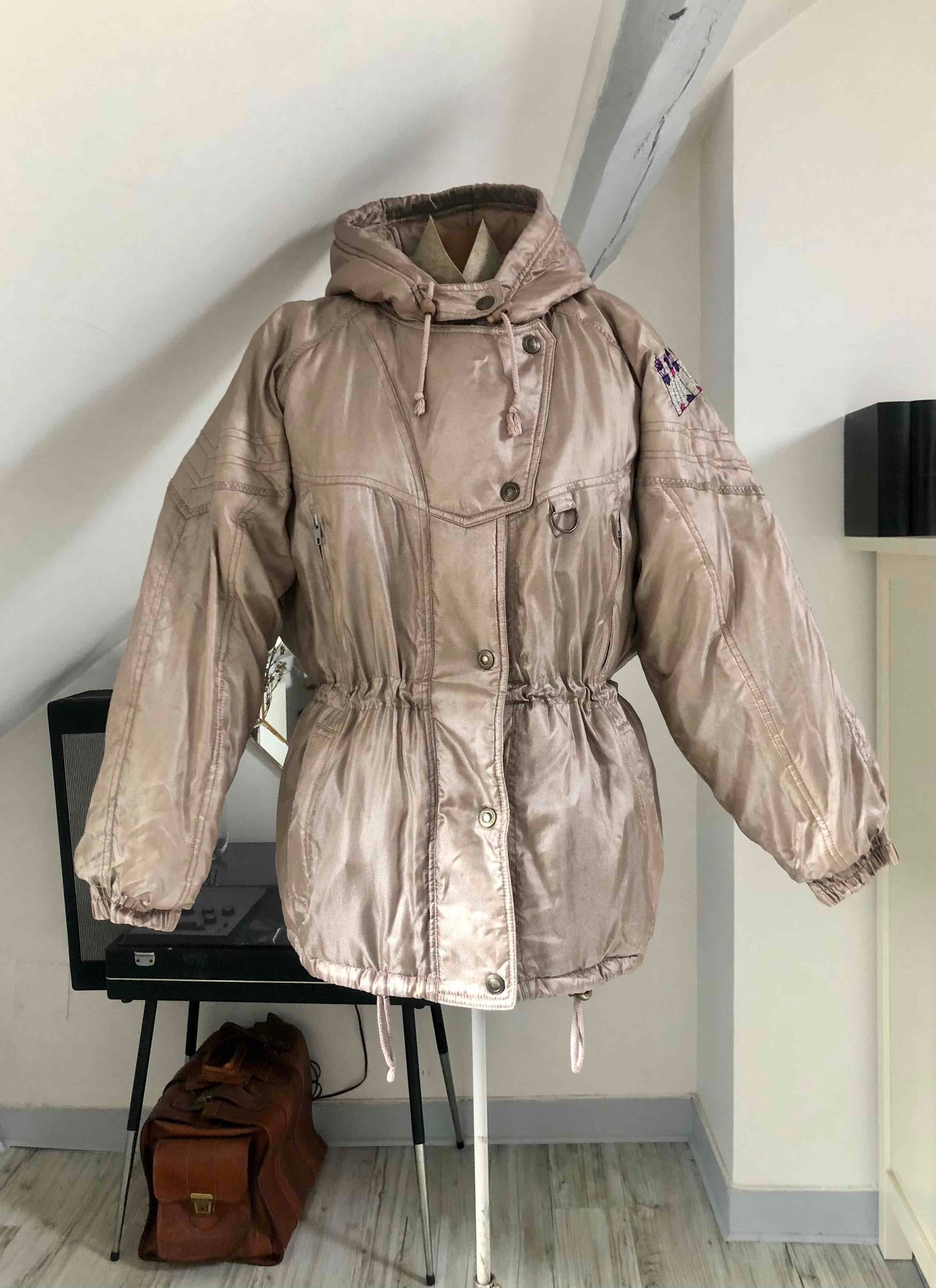 Parka brodée