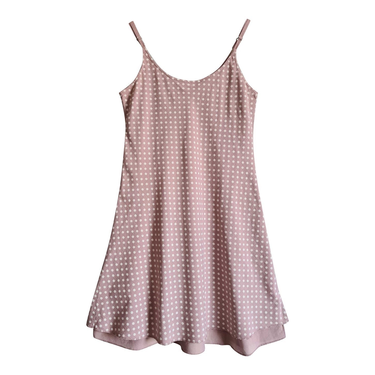 Polka dot A-line dress