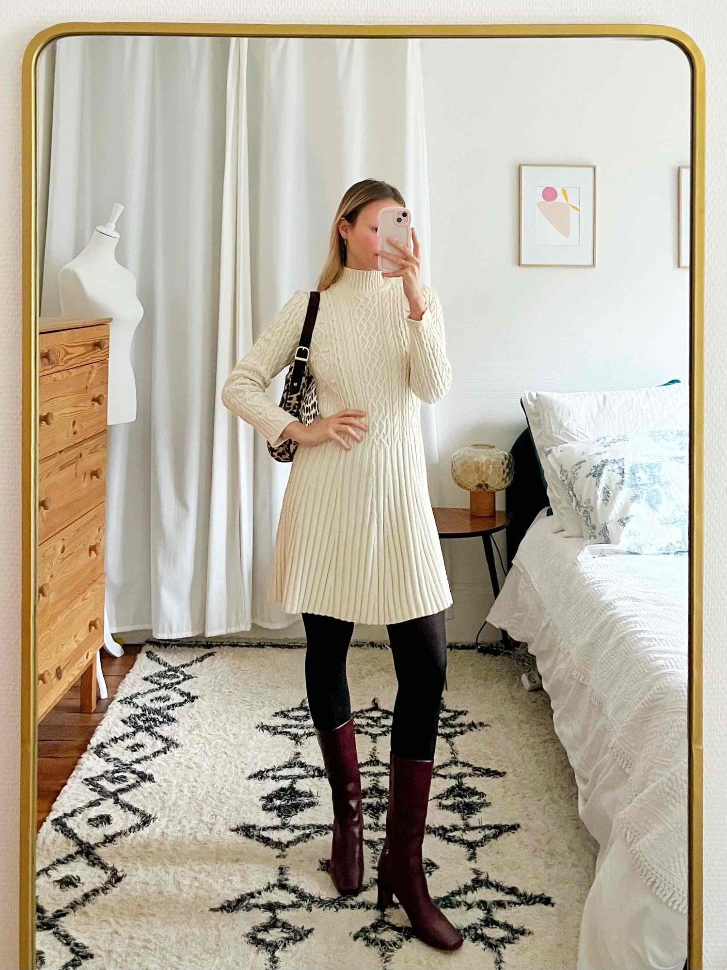 Wool dress