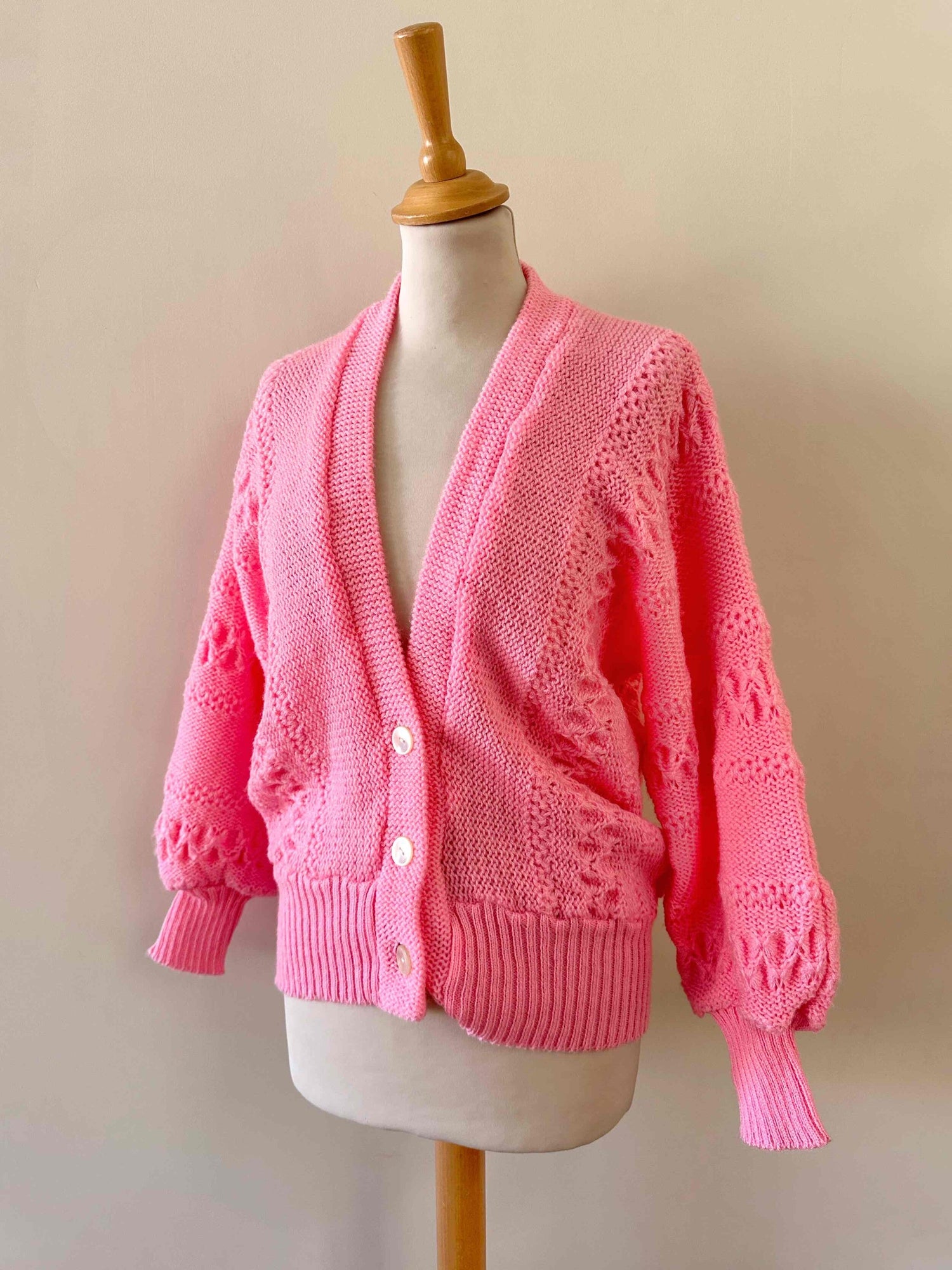 Crocheted cardigan