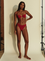 Culotte 90'S Cherry Red taille haute