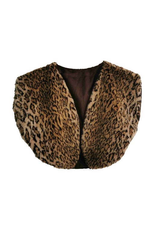 Gilet en fausse fourrure