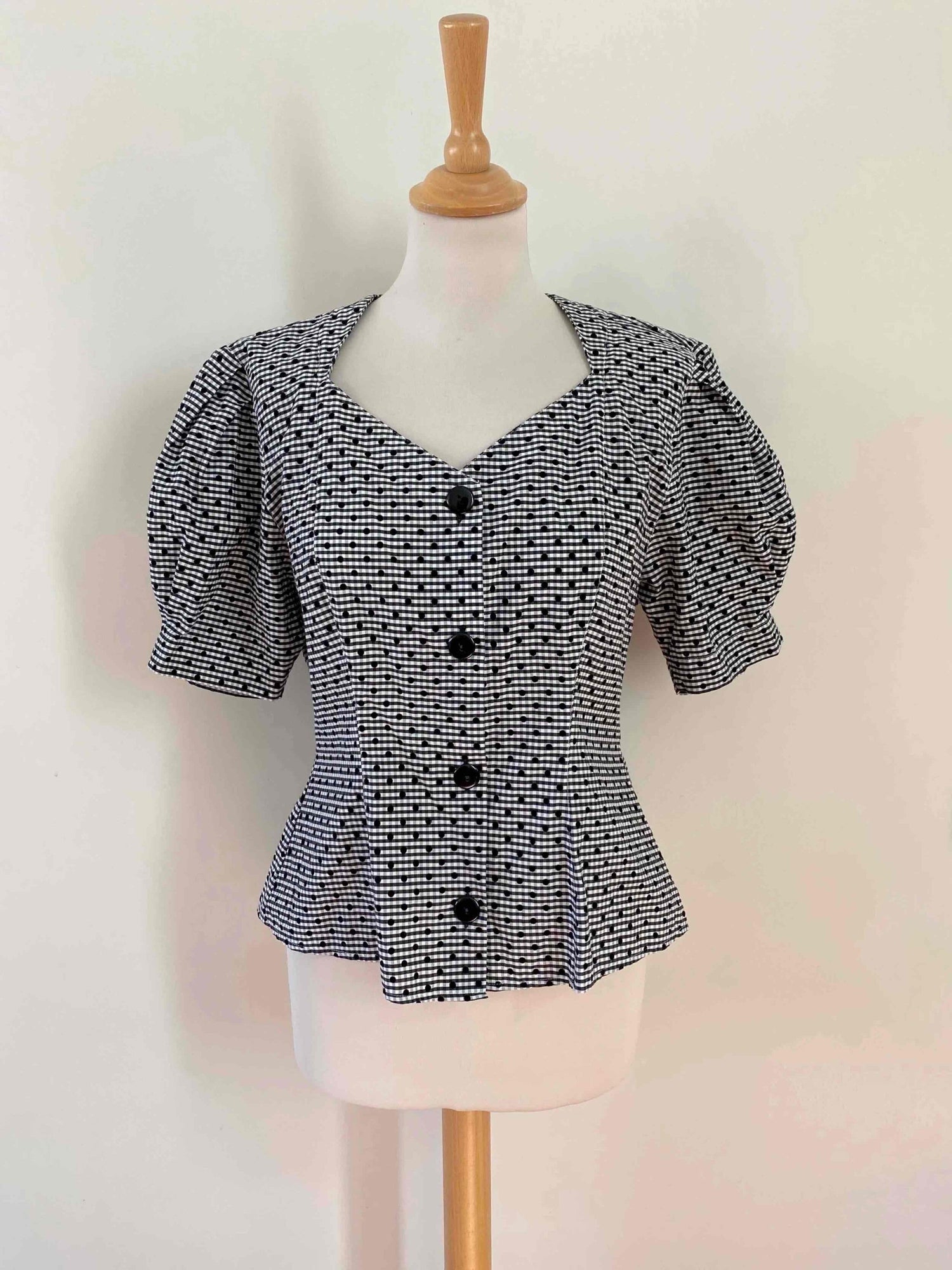 Vichy blouse