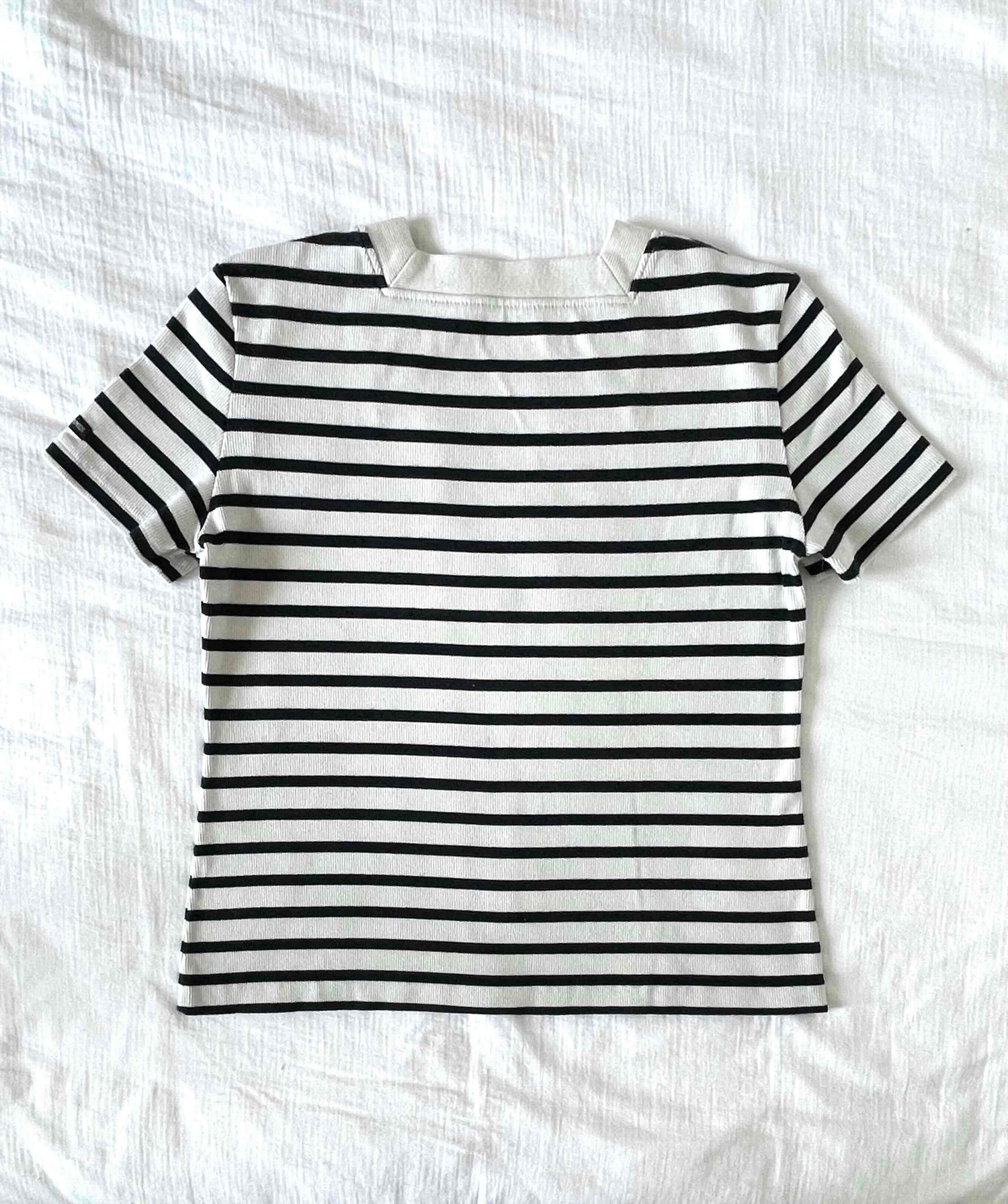 Top marinière en coton