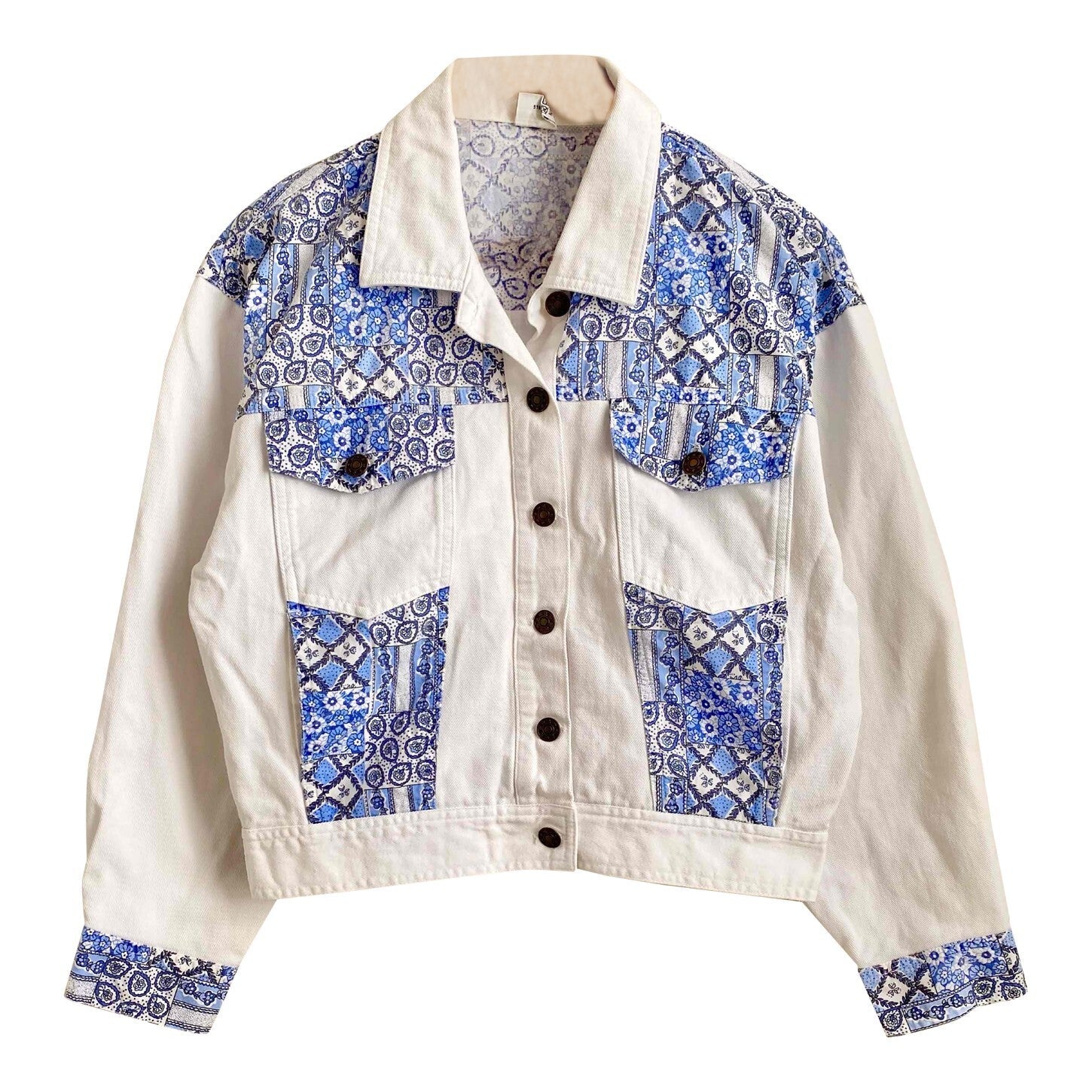 Veste en jean provençale