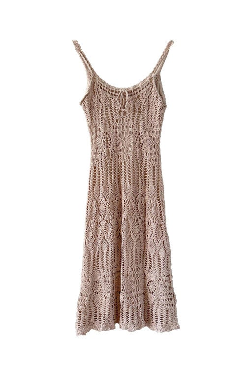 Crocheted dress