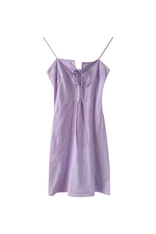 Vichy dress