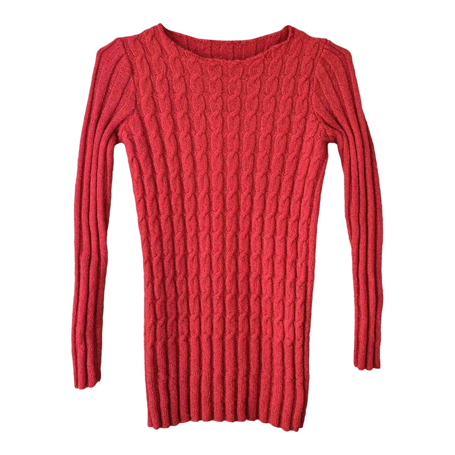 Top en maille torsadée