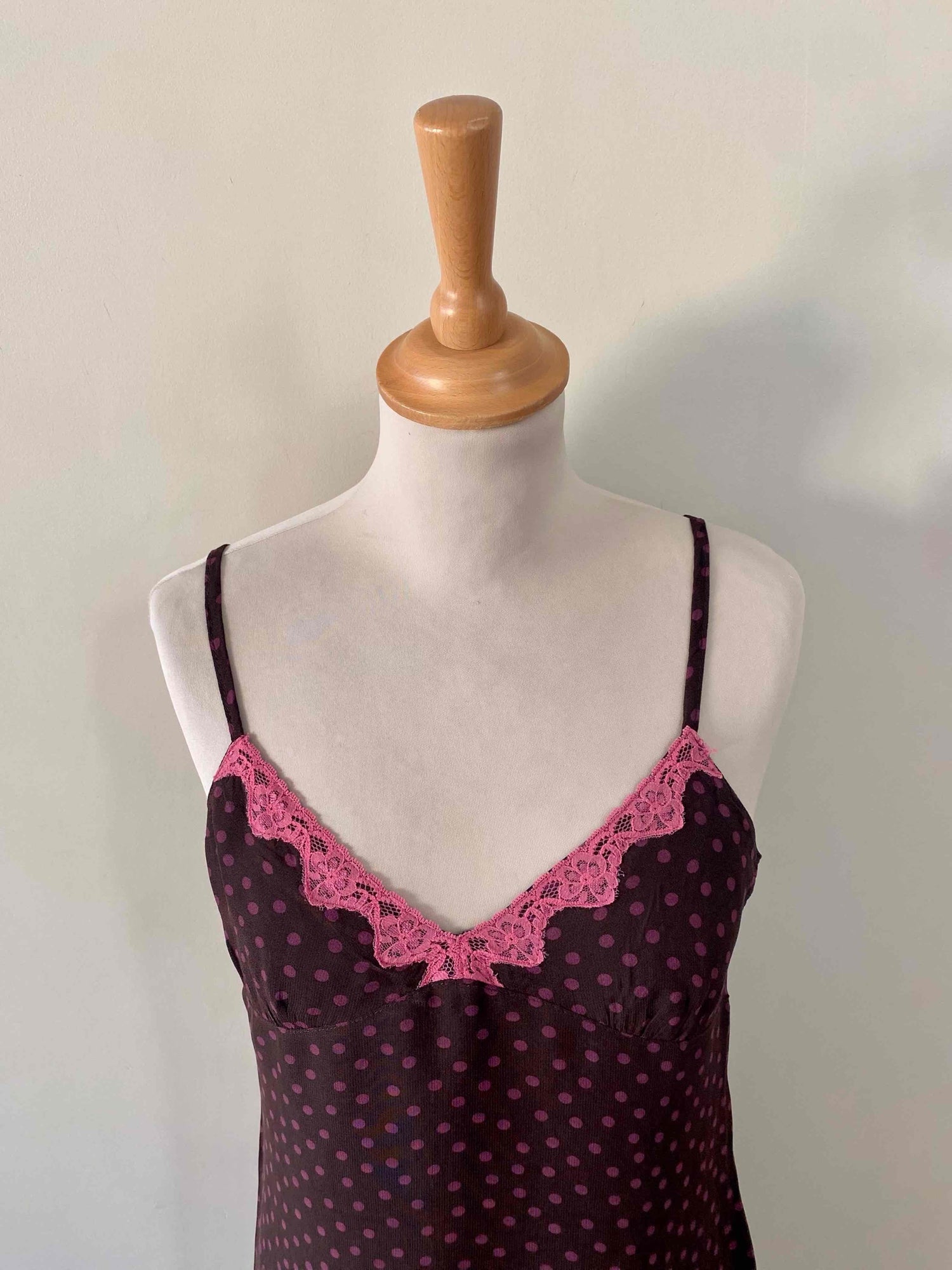 Robe nuisette à pois