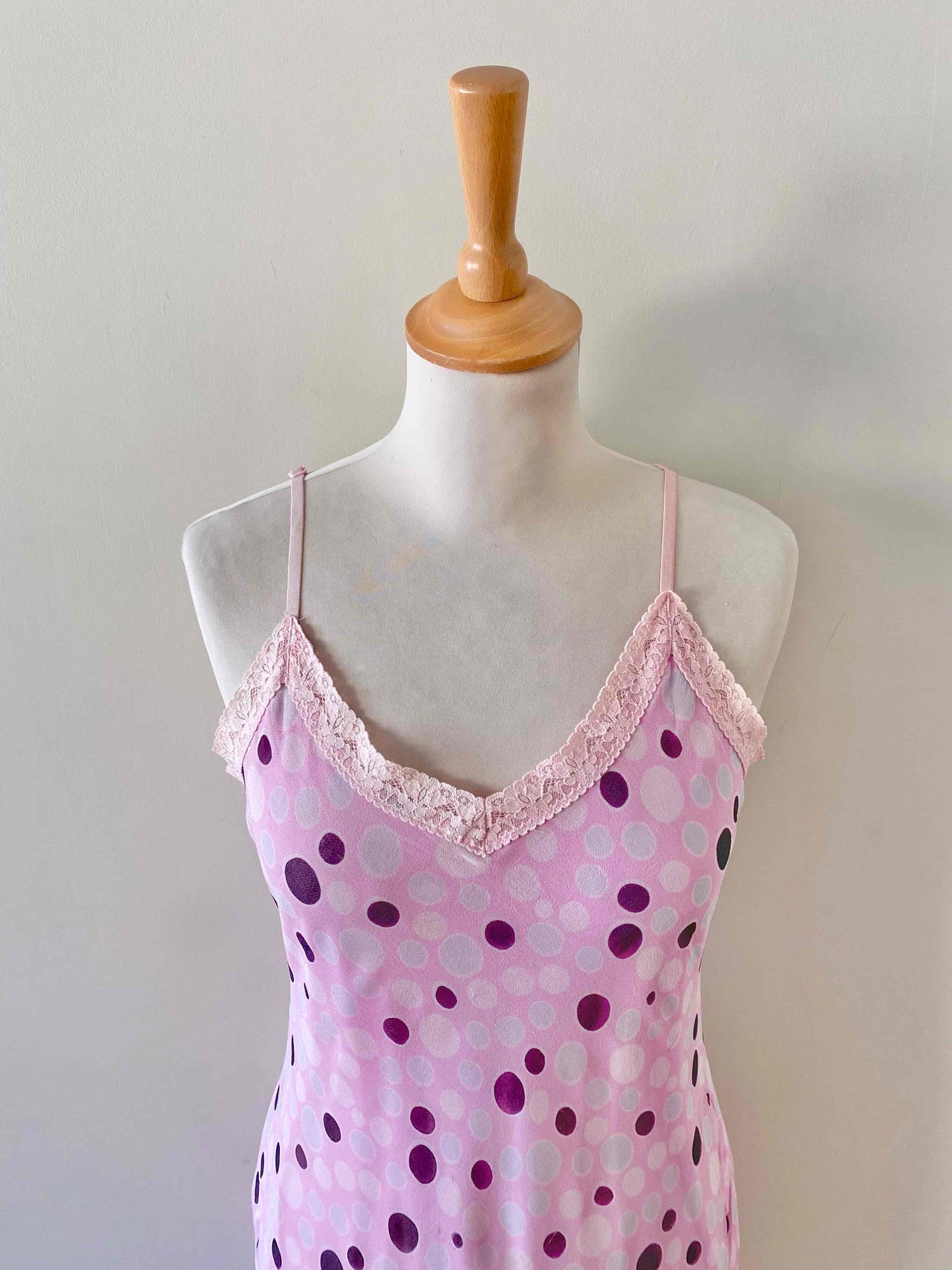 Robe nuisette en soie