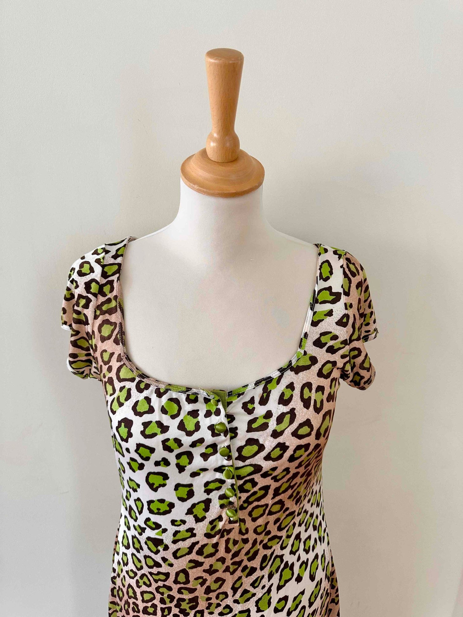 Blumarine leopard print dress