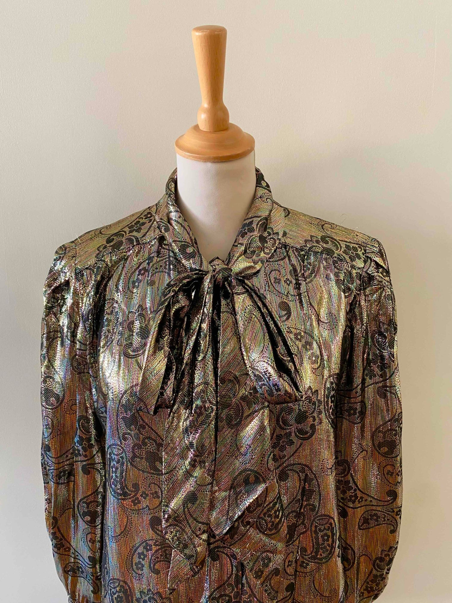 Lurex blouse by Courrèges