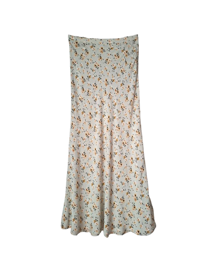 Jupe longue à fleurs