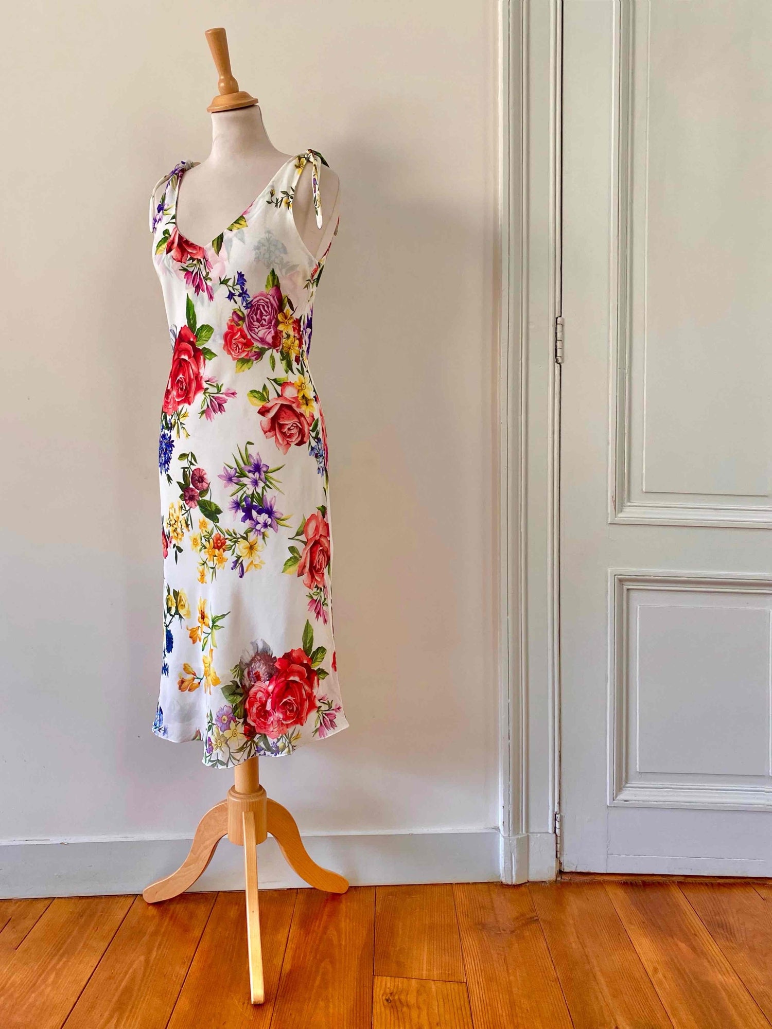 Floral midi dress