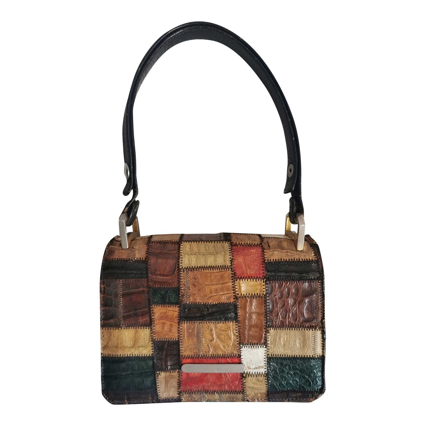 Patchwork leather bag