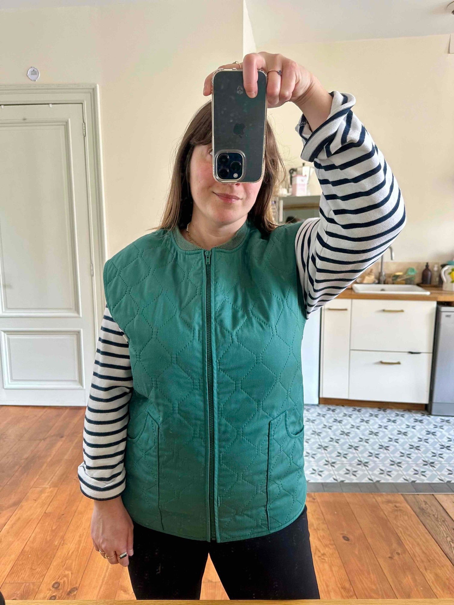 Quilted vest