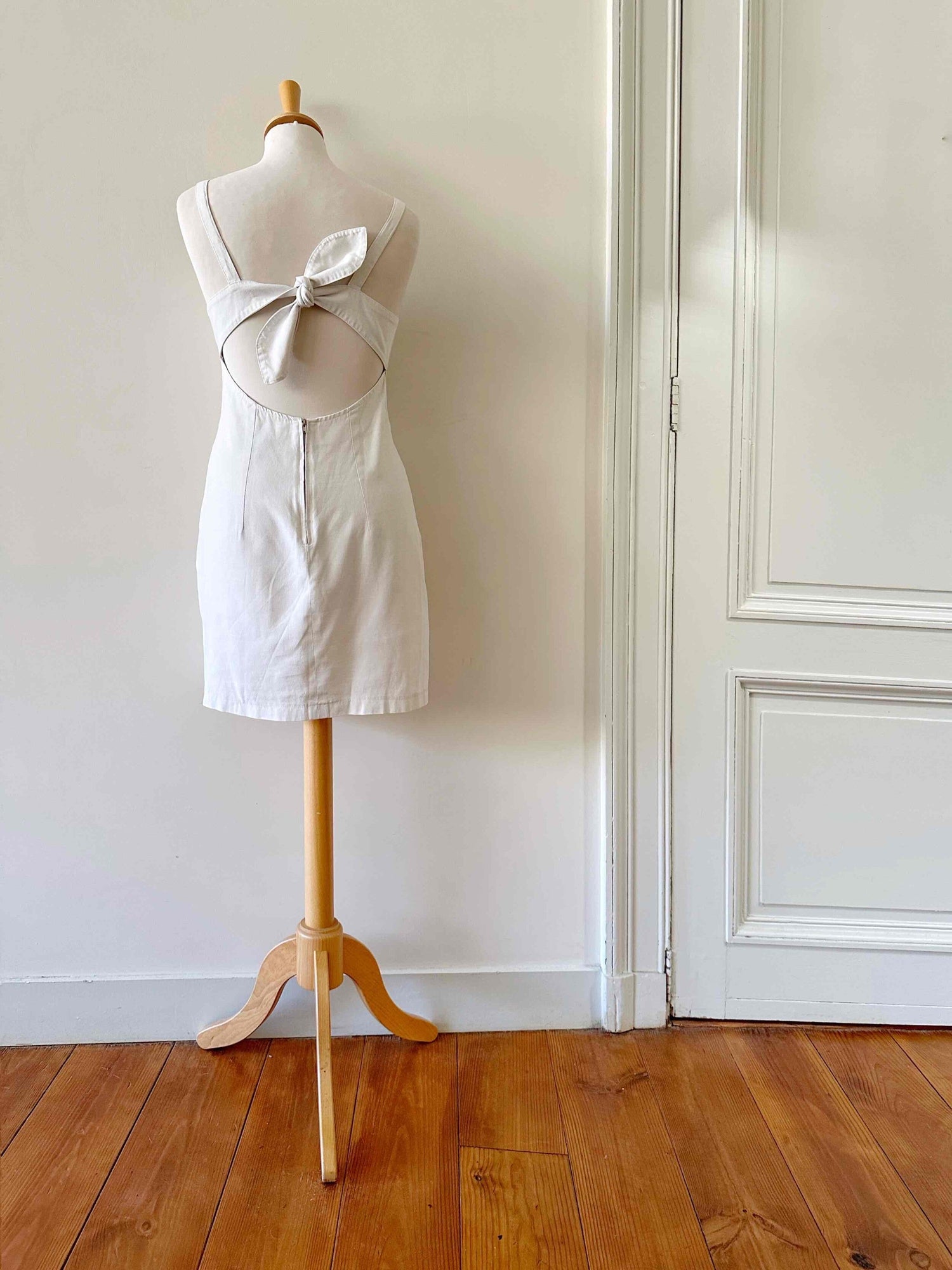 Mini linen dress