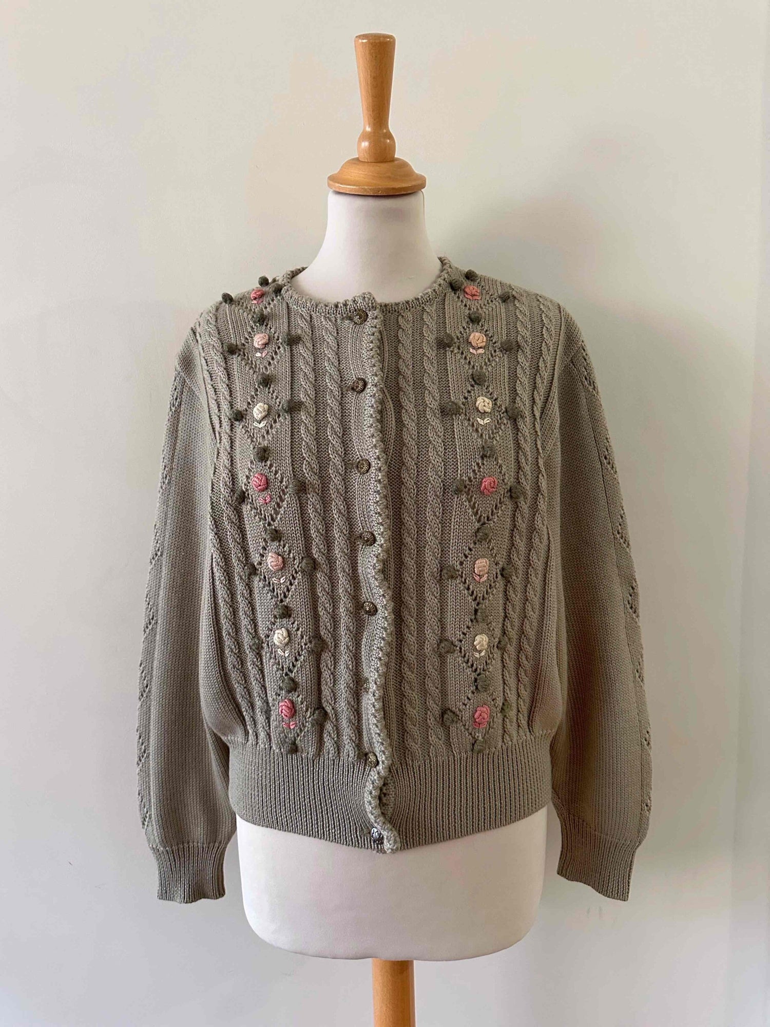Wool cardigan