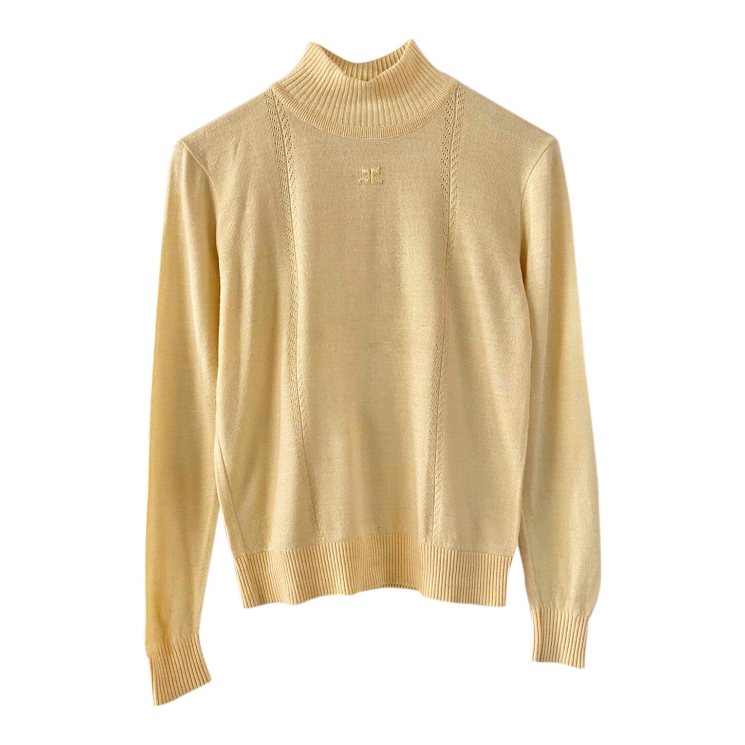 Courrèges turtleneck sweater
