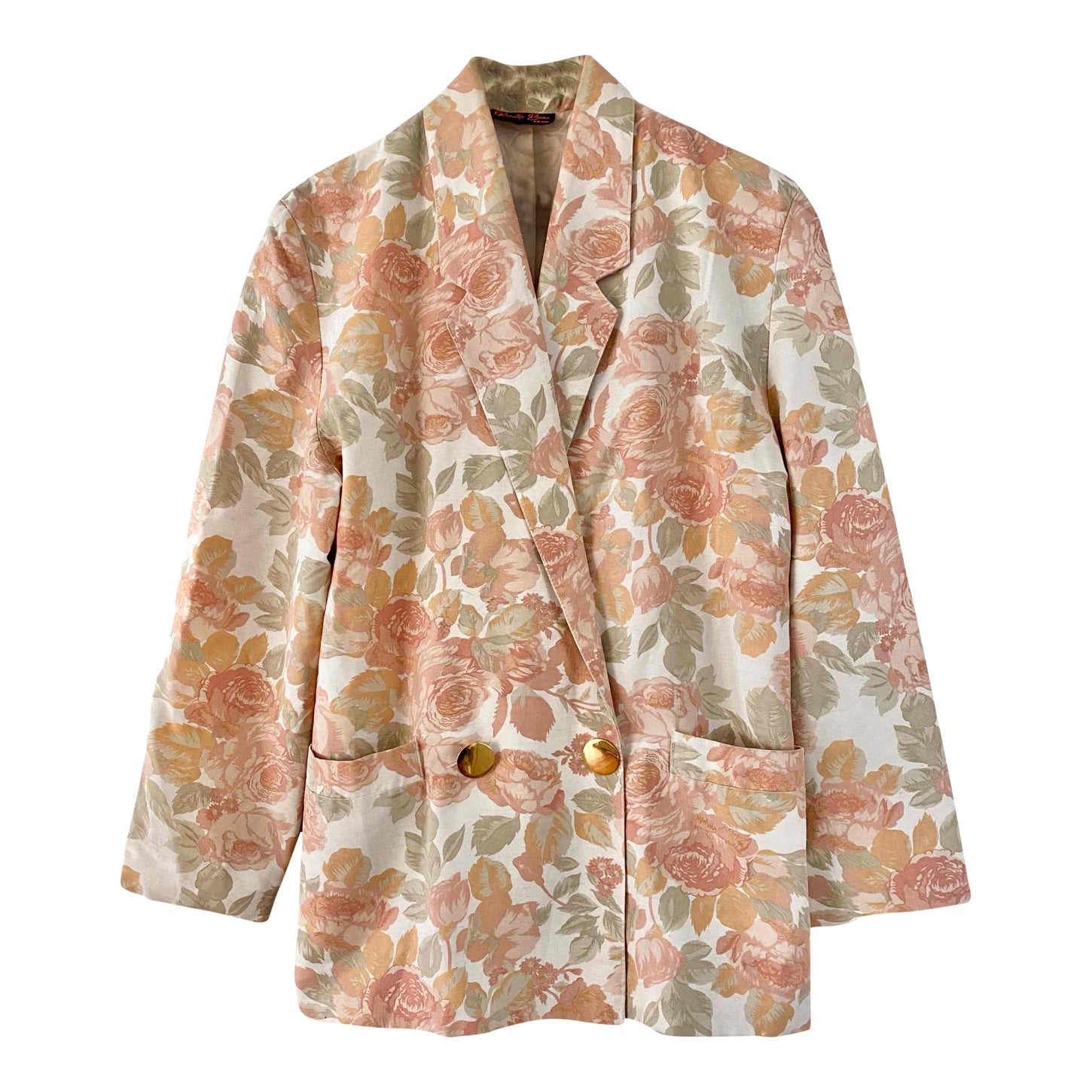 Blazer à fleurs
