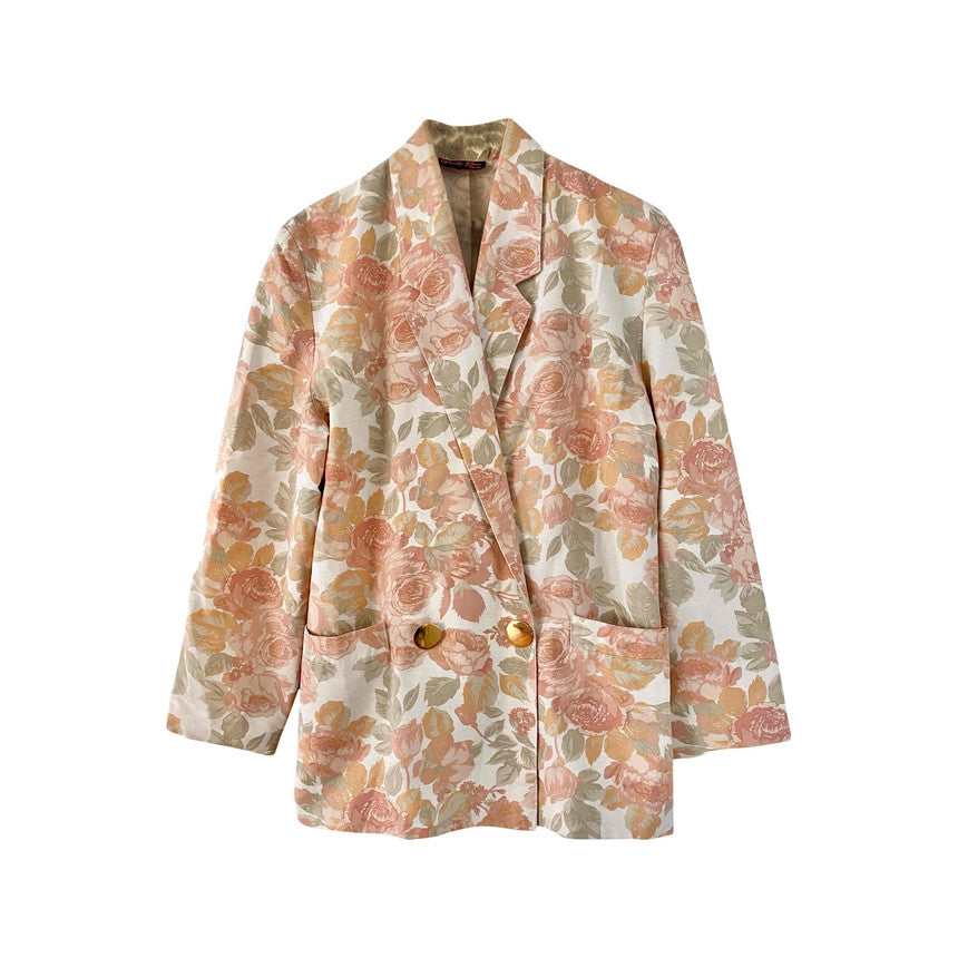 Blazer à fleurs