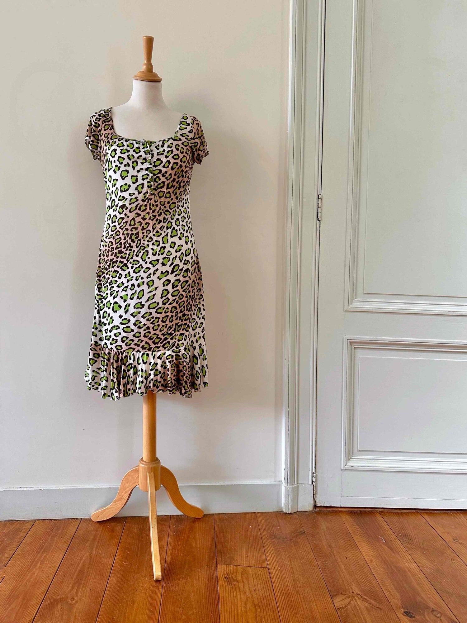 Blumarine leopard print dress