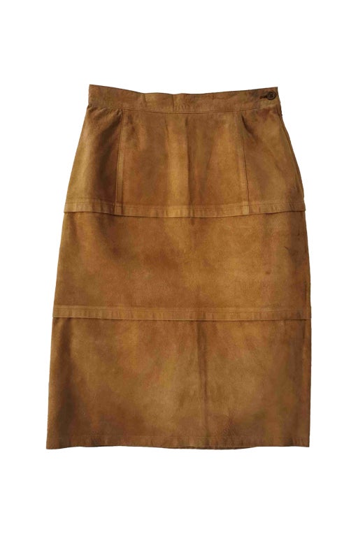 Ungaro suede skirt