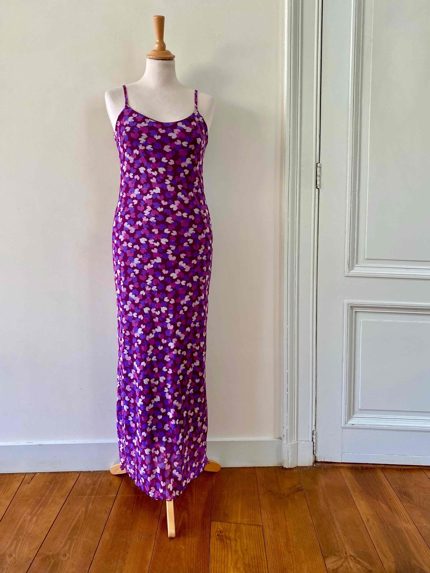 Long dress with hearts