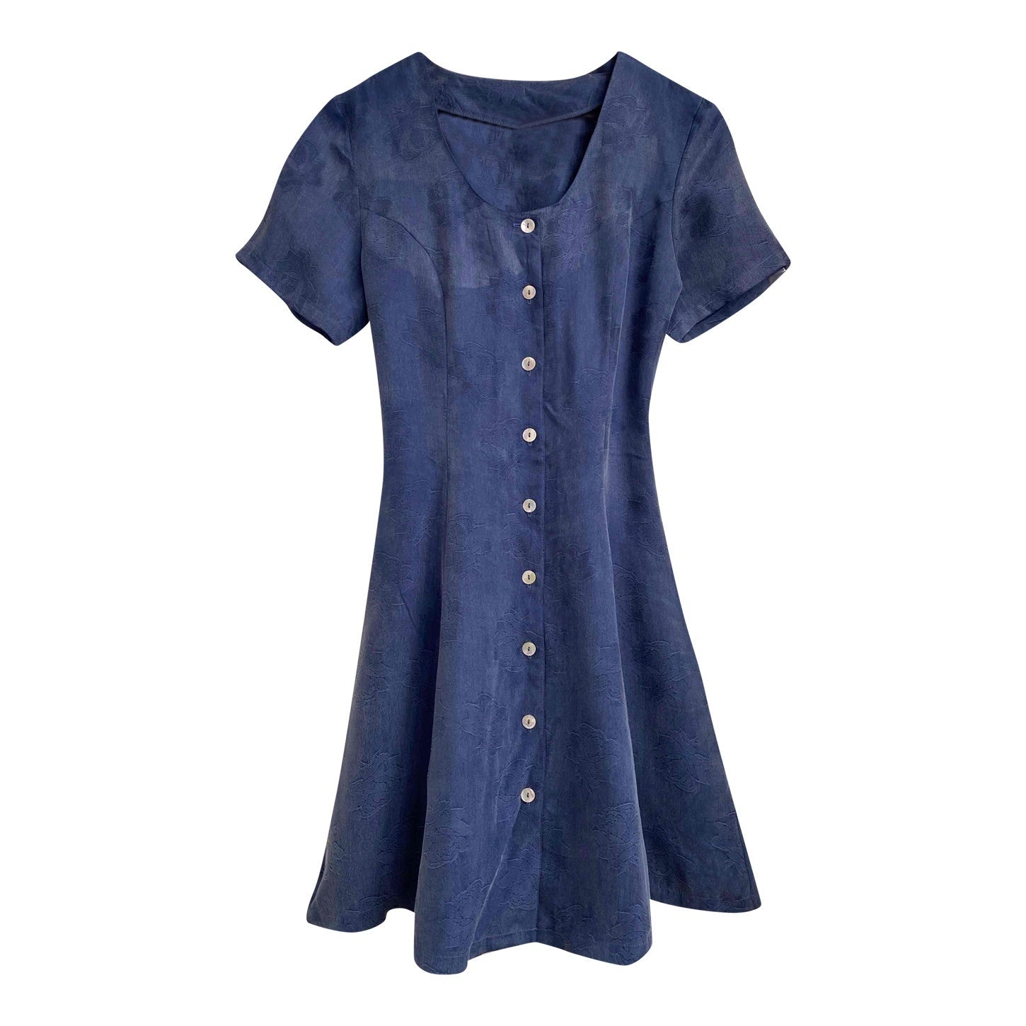 Jacquard mini dressing gown