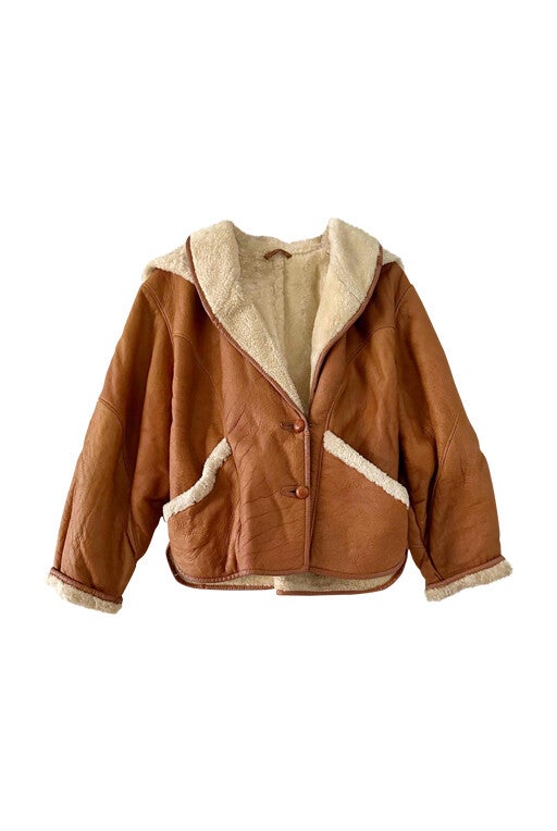 Wool-lined bomber jacket