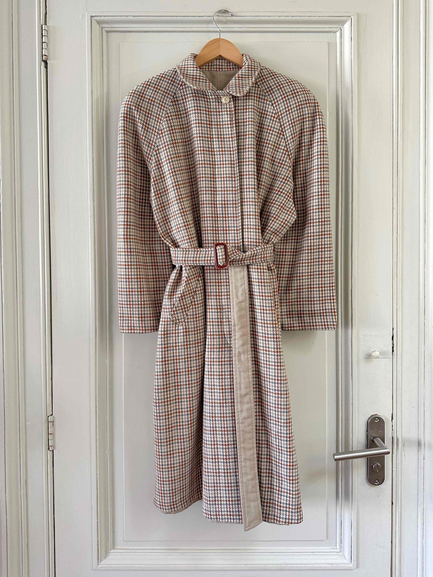 Trench réversible en laine