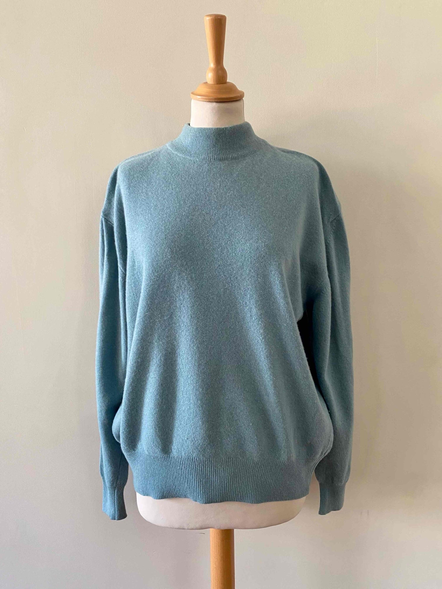 Wool turtleneck sweater
