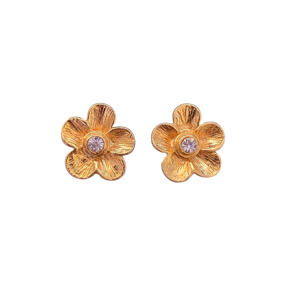 Boucles d’oreilles fleurs
